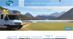 Desktop Screenshot of eurocampers.co.nz